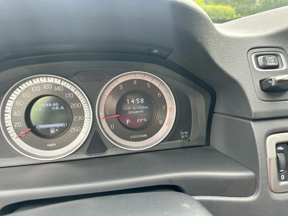 2013 Volvo S80 II Рестайлинг 2, чёрный, 1300000 рублей - вид 9