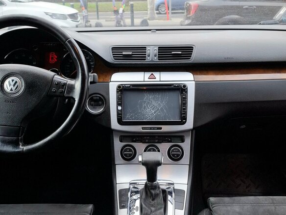 2009 Volkswagen Passat B6, чёрный, 370000 рублей - вид 5