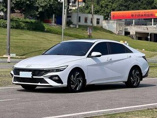 2023 Hyundai Elantra VII (CN7) Рестайлинг, белый, 1570098 рублей, вид 1