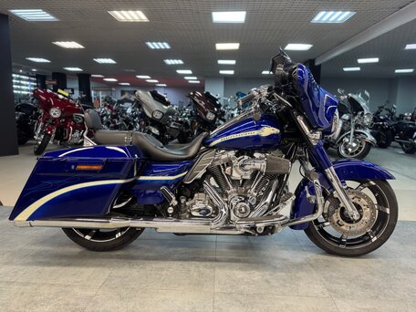 2010 Harley-Davidson CVO Street Glide, синий, 1197000 рублей, вид 1