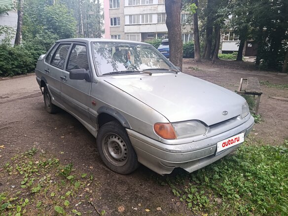 2004 Lada (ВАЗ) 2115, серебристый - вид 2