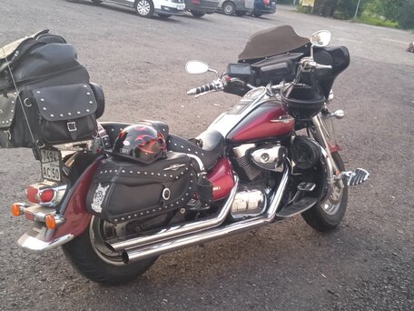 2007 Suzuki Boulevard C90, красный, 700000 рублей, вид 4