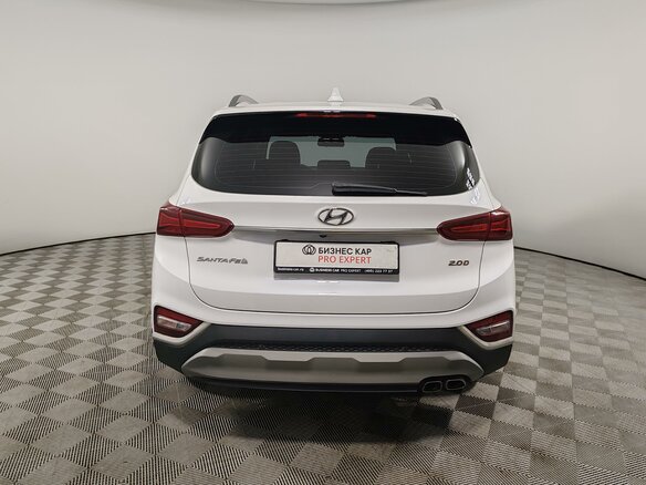 2019 Hyundai Santa Fe IV, белый, 2699000 рублей - вид 5