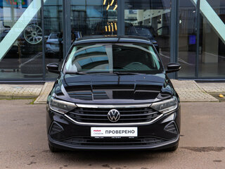 2022 Volkswagen Polo VI, чёрный, 1609000 рублей, вид 2