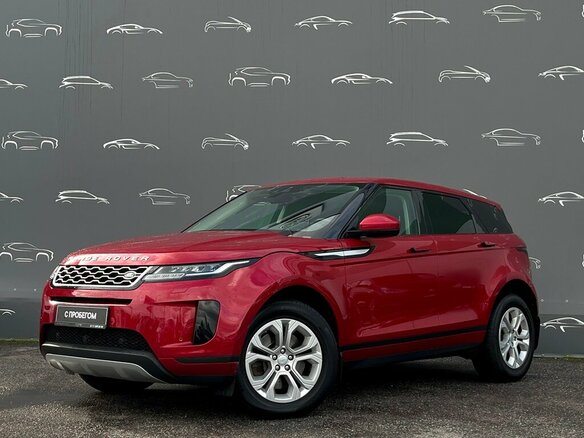 2019 Land Rover Range Rover Evoque II, красный