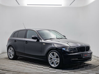 2011 BMW 1 серии 118i I (E81/E82/E87/E88) Рестайлинг, чёрный, 733000 рублей, вид 3