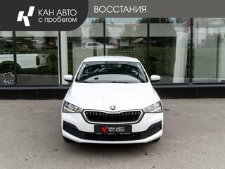 2021 Skoda Rapid II, белый, 1560700 рублей, вид 2