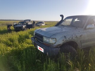 1997 Toyota Land Cruiser 80 Series Рестайлинг, серый, 899000 рублей, вид 4