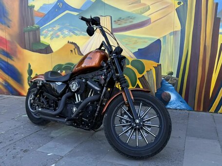 2013 Harley-Davidson Sportster 883, оранжевый, 690000 рублей, вид 2