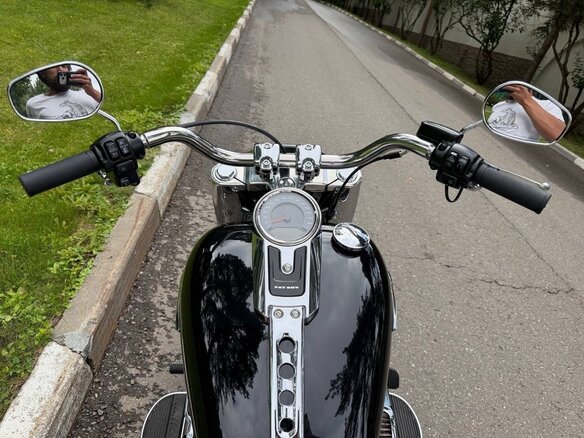 2024 Harley-Davidson Fat Boy, чёрный, 2399000 рублей - вид 14