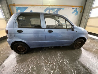 2007 Daewoo Matiz I Рестайлинг, синий, 140000 рублей, вид 2