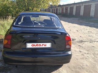 2008 Chevrolet Lanos I, чёрный, 112000 рублей, вид 4