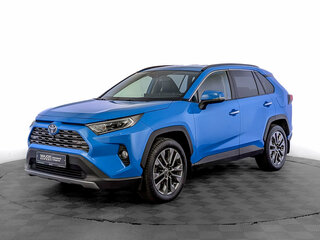 2020 Toyota RAV4 V (XA50), синий, 2845000 рублей, вид 1