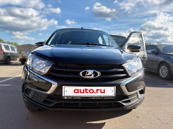 2025 Lada (ВАЗ) Granta I Рестайлинг, чёрный, 760000 рублей - вид 5