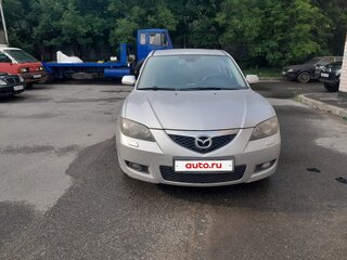 2008 Mazda 3 I (BK) Рестайлинг, серебристый, 500000 рублей, вид 1