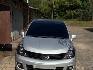 2007 Nissan Tiida I, серебристый, 880000 рублей, вид 4