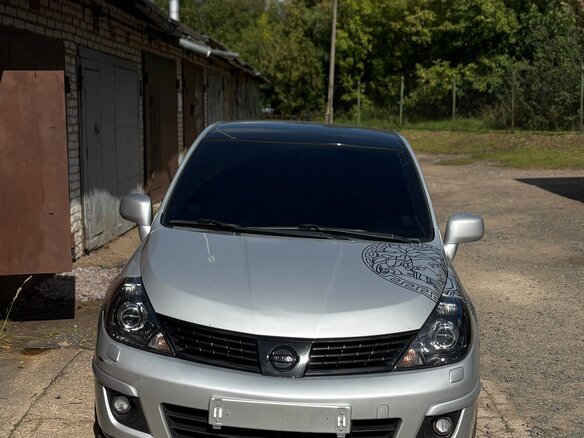 2007 Nissan Tiida I, серебристый, 880000 рублей - вид 7