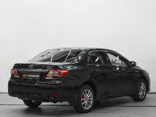2011 Toyota Corolla X (E140, E150) Рестайлинг, чёрный, 779000 рублей, вид 4