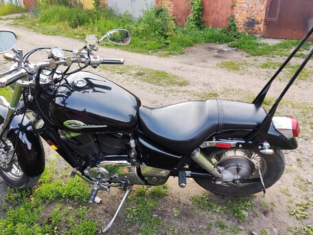1996 Honda Shadow 1100, чёрный, 340000 рублей, вид 1