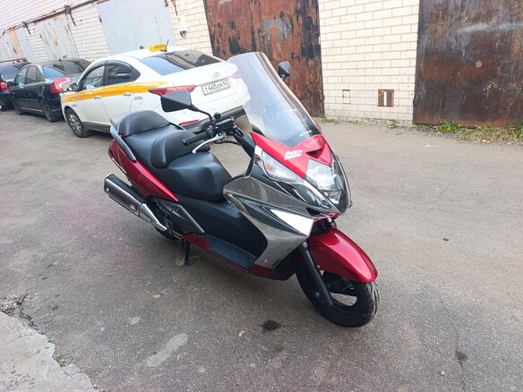 2005 Honda Silver Wing 400, красный, 300000 рублей - вид 9