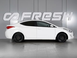 2012 Hyundai Elantra V (MD), белый, 1080000 рублей, вид 5