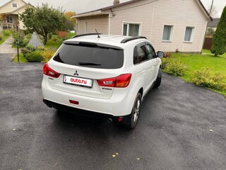 2014 Mitsubishi ASX I Рестайлинг, белый, 1050000 рублей, вид 3