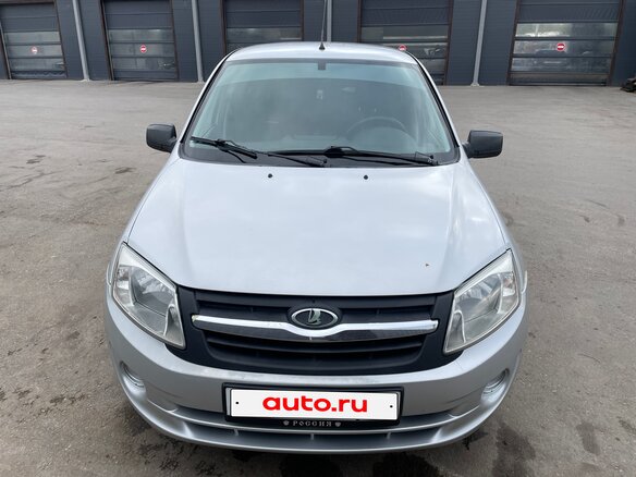 2013 Lada (ВАЗ) Granta I, серебристый, 265000 рублей - вид 1