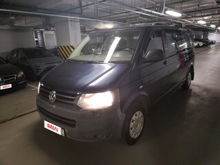 2012 Volkswagen Caravelle LWB Long T5 Рестайлинг, синий, 1690000 рублей, вид 1