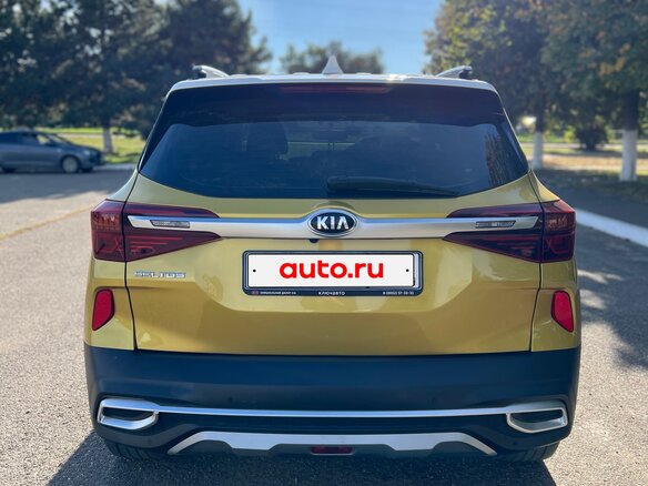 2021 Kia Seltos I, жёлтый, 2300000 рублей - вид 4