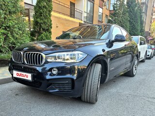 2017 BMW X6 40d II (F16), синий, 4399000 рублей, вид 2