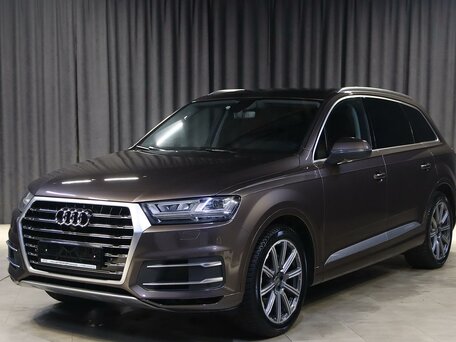 2016 Audi Q7 II (4M), коричневый, 3149000 рублей, вид 1