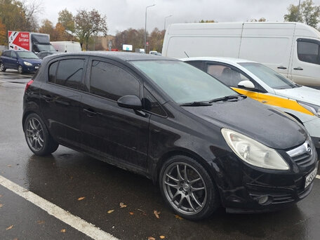 2008 Opel Corsa D, чёрный, 450000 рублей, вид 1