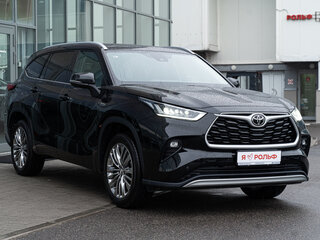 2026 Toyota Highlander IV (XU70), чёрный, 5990000 рублей, вид 4