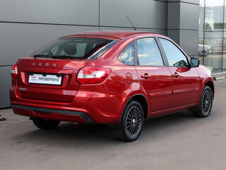 2021 Lada (ВАЗ) Granta I Рестайлинг, красный, 829000 рублей, вид 5