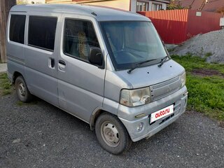 2010 Mitsubishi Minicab VI, серебристый, 380000 рублей, вид 1