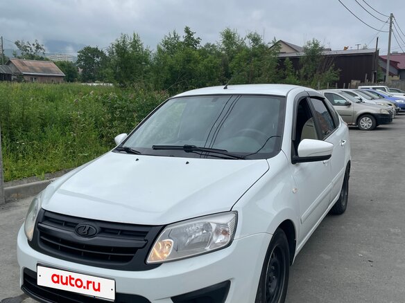 2017 Lada (ВАЗ) Granta I, белый, 500000 рублей