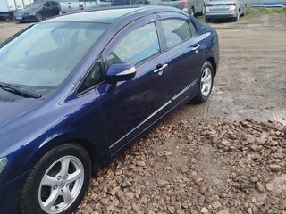 2009 Honda Civic Hybrid VIII Рестайлинг, синий, 735000 рублей, вид 4