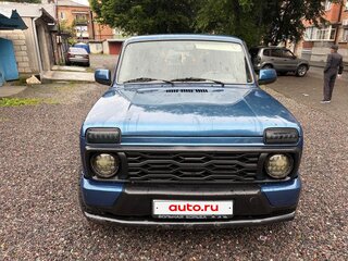 2008 Lada (ВАЗ) 2121 (4x4) I Рестайлинг, синий, 400000 рублей, вид 1