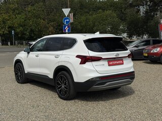 2021 Hyundai Santa Fe IV Рестайлинг, белый, 3450000 рублей, вид 4