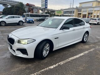 2016 BMW 5 серии Long 520Li VI (F10/F11/F07) Рестайлинг, белый, 1950000 рублей, вид 3