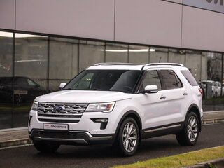 2019 Ford Explorer V Рестайлинг 2, белый, 2869000 рублей, вид 3