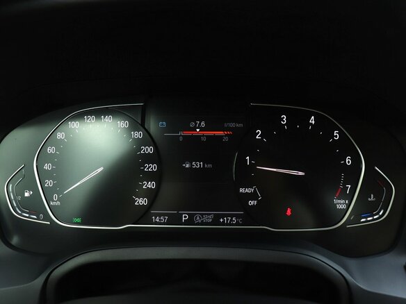 2021 BMW 3 серии 318i VII (G2x), синий, 3194000 рублей - вид 14