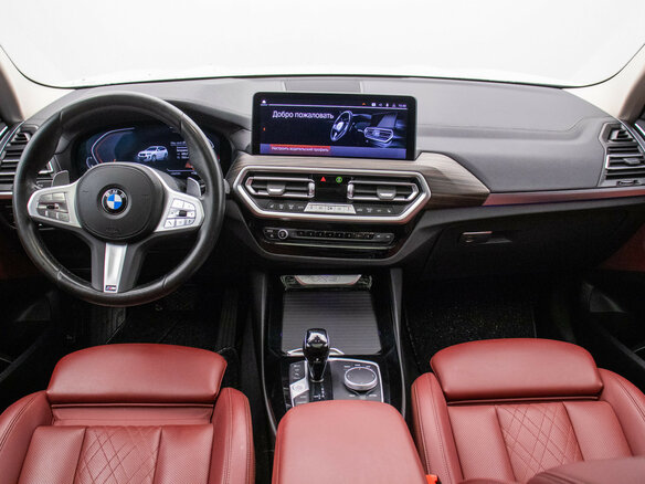 2024 BMW X3 30i xDrive III (G01) Рестайлинг, белый, 5515000 рублей - вид 12