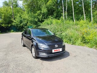 2015 Volkswagen Polo V Рестайлинг, чёрный, 880000 рублей, вид 2