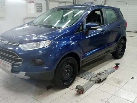2017 Ford EcoSport II, синий, 990000 рублей, вид 2