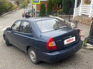 2008 Hyundai Accent ТагАЗ II, синий, 350000 рублей, вид 5