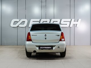 2009 Renault Logan I, серый, 569000 рублей, вид 4