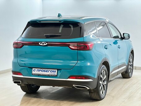 2021 Chery Tiggo 7 Pro I, синий, 1470000 рублей, вид 4