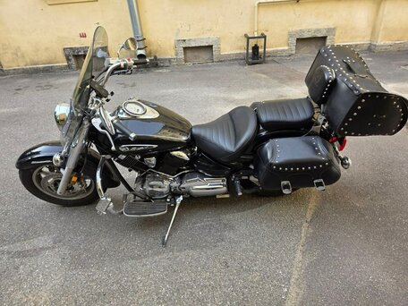 2009 Yamaha XVS1100, чёрный, 620000 рублей, вид 2