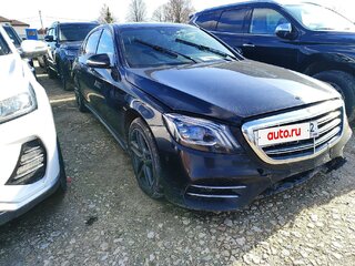 2020 Mercedes-Benz S-Класс 450 VI (W222, C217) Рестайлинг, чёрный, 4893000 рублей, вид 3
